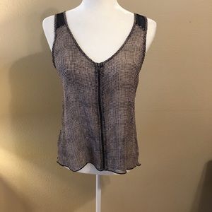 Chiffon-like Tank Top